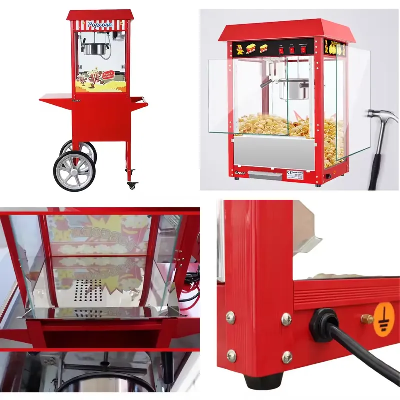 Commercial Vending Machine - Heißluft-Popcornmaschine für Gewerbe - Industrieller Automatischer