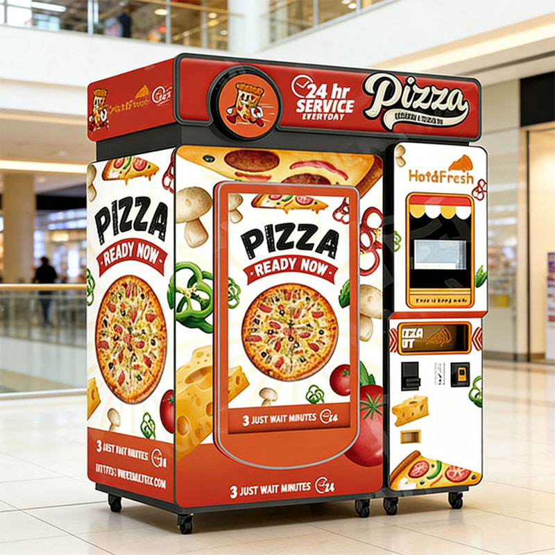Commercial Vending Machine - Maßgefertigter Intelligenter Touchscreen Pizza-Verkaufsautomat Kommerzieller Vollautomatischer