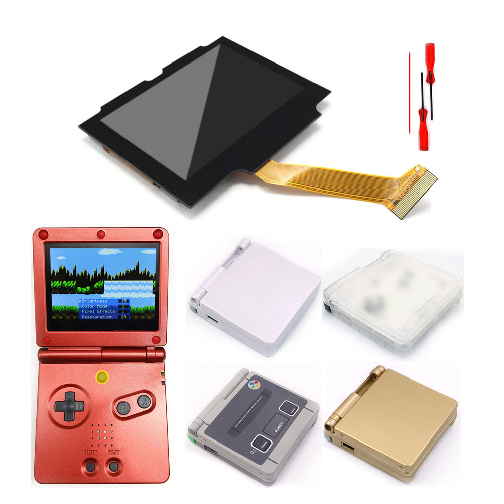 Lcd Screen Arcade - HISPEEDIDO Vorlaminierter IPS-LCD für GBA SP