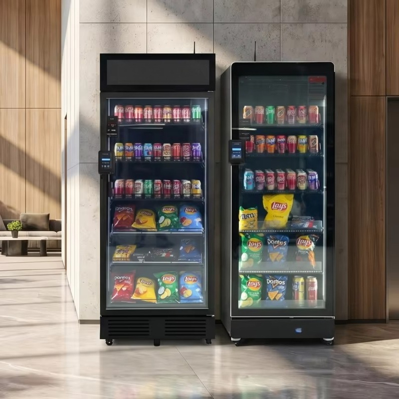 Commercial Vending Machine - Intelligenter Verkaufsautomat mit Touchdisplay und bargeldloser