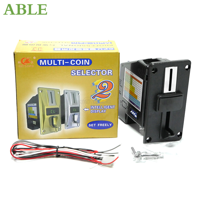 Coin Acceptor Selector - Multi-Münzprüfer-Selektor CL-168 verschiedene elektronische Münz-Roll-Down für