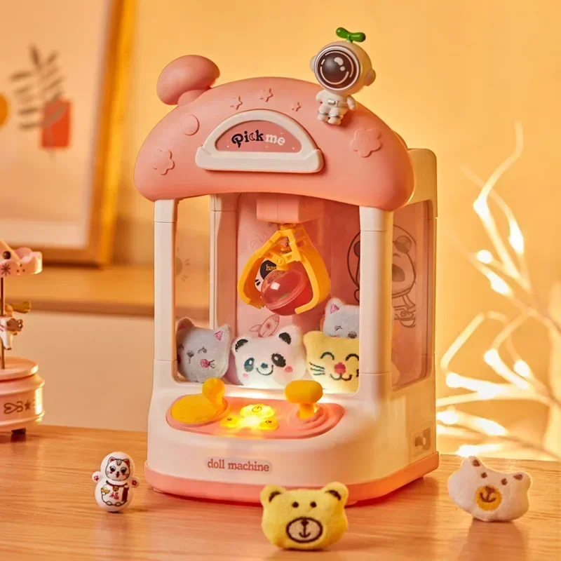 Claw Crane Machine - Mini Automatische Puppenmaschine Spielzeug für Kinder