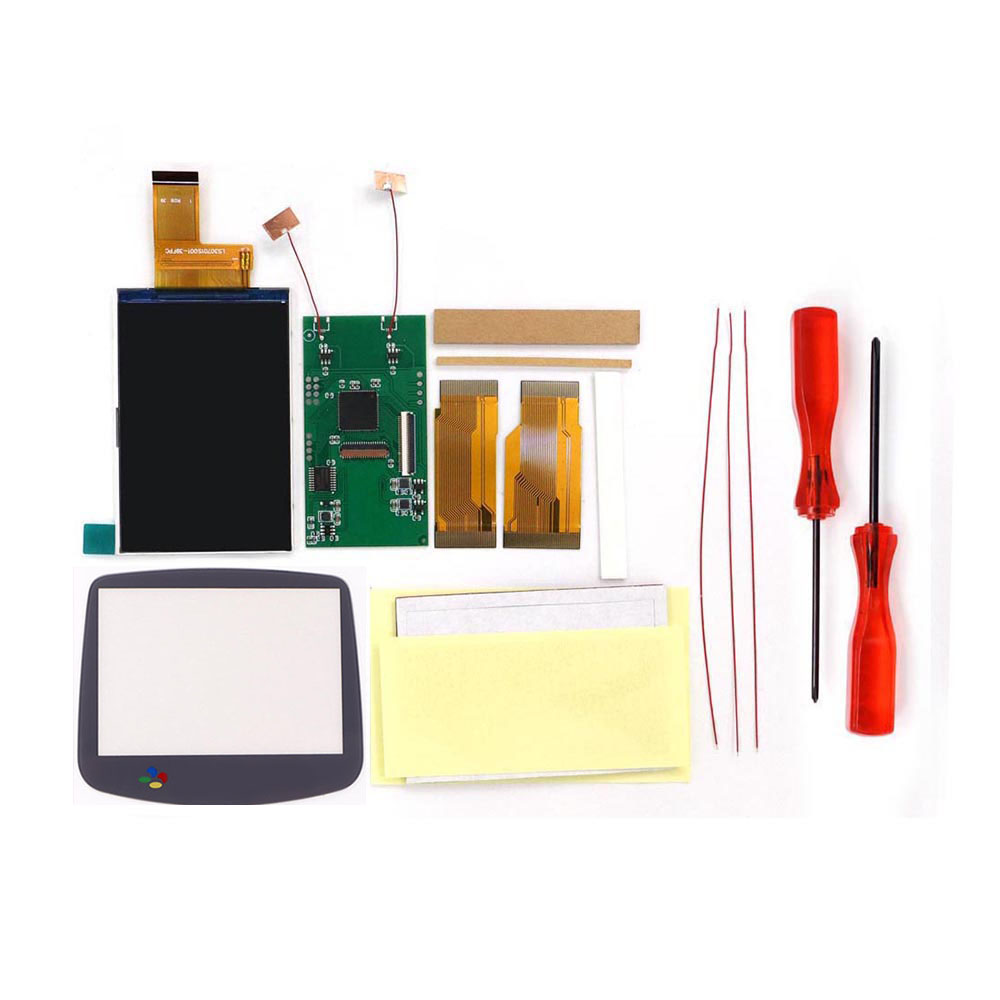 Lcd Screen Arcade - Für GBA V5 Einbau-Backlight-LCD-Kit 3,0 Zoll