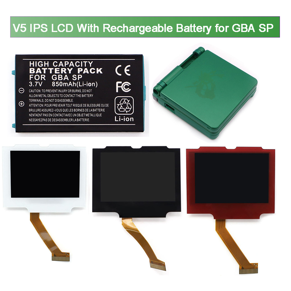Lcd Screen Arcade - Echte Drop-in-V5-laminierte IPS-LCD-Bildschirm-Kits mit integriertem Rechargeabout-Akku