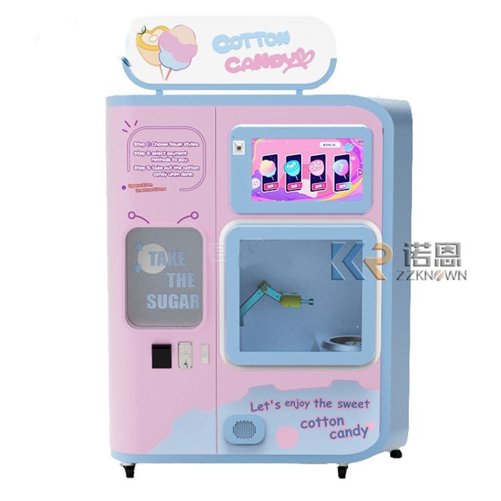 Commercial Vending Machine - Hochwertige Kommerzielle Automatische Zuckerwattemaschine mit Bunten