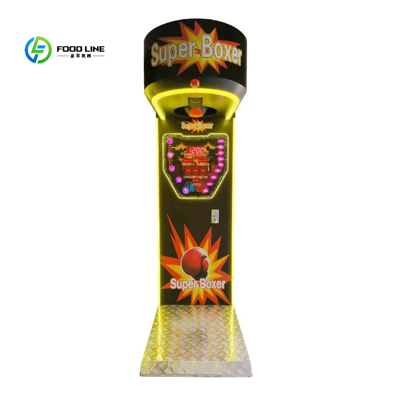 Boxing Machine Arcade - Ultimativer Unterhaltungs-Boxautomat mit Münzeinwurf, Elektronisches Boxspiel,