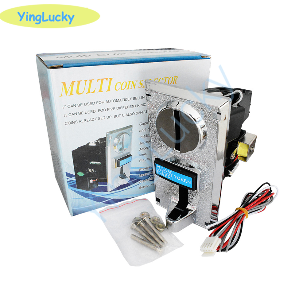 Coin Acceptor Selector - Kostenloser Versand 616 Multi-Münzprüfer Elektronischer Roll-Down-Münzprüfer