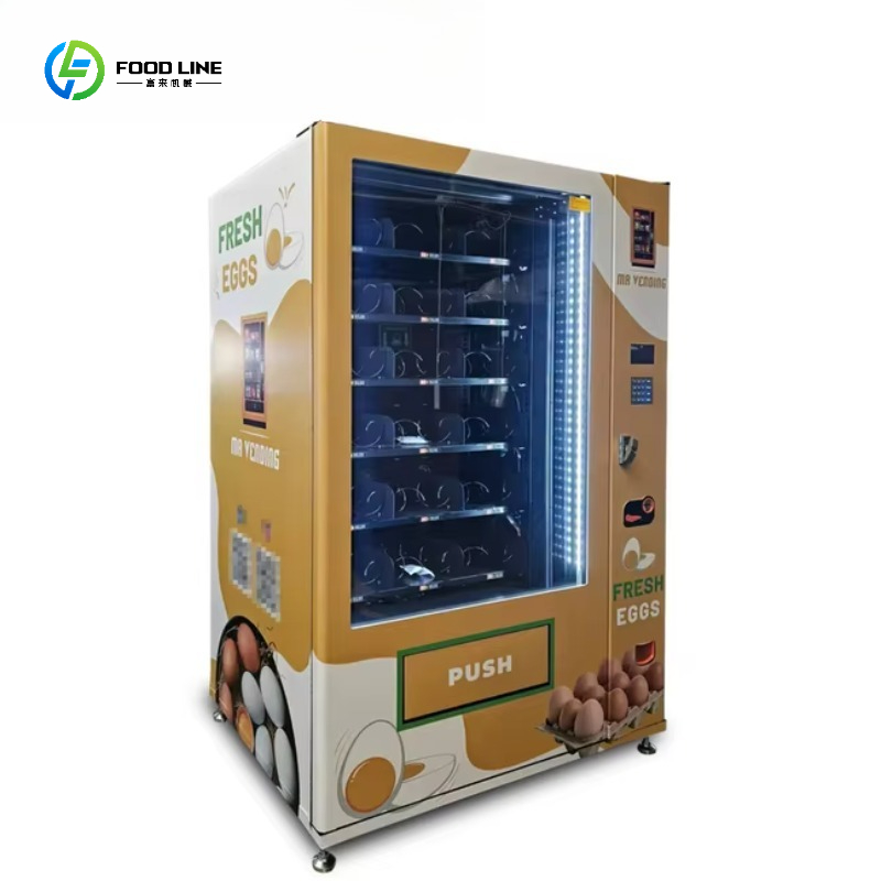 Commercial Vending Machine - Kommerzieller Eier-Verkaufsautomat mit Touchscreen Automatisches Selbstbedienungs-Eier-Verkaufgerät