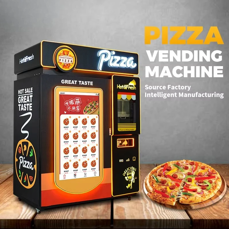 Commercial Vending Machine - YG Maßgefertigter 24H Vollautomatischer Touchscreen Pizza-Verkaufsautomat