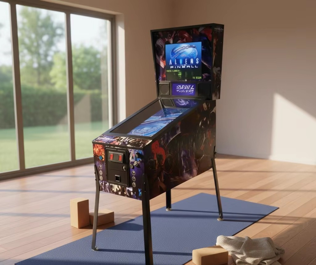 Lcd Screen Arcade - Virtuelle Pachinko-Maschine mit drei Bildschirmen, LCD-Pachinko-Maschine,