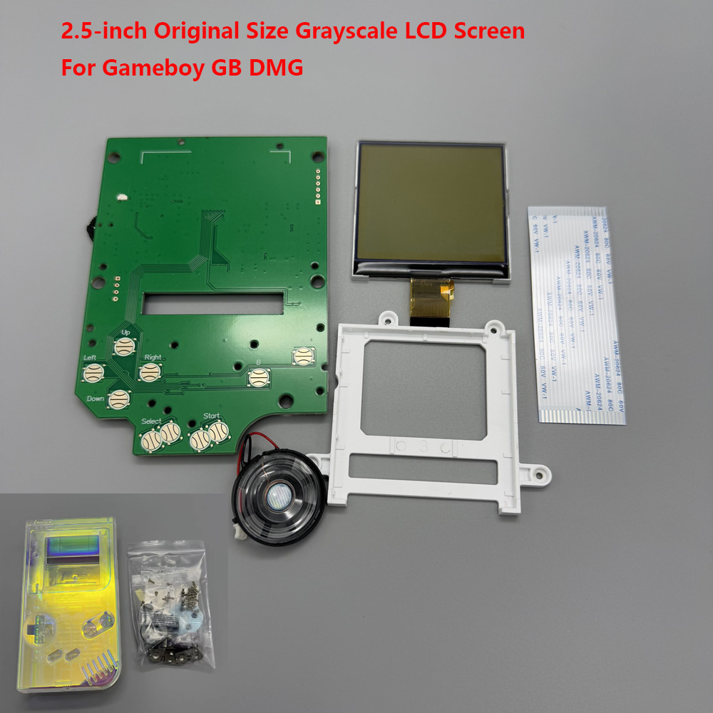 Lcd Screen Arcade - 2,5-Zoll-LCD-Bildschirm im Graustufen für die Gameboy