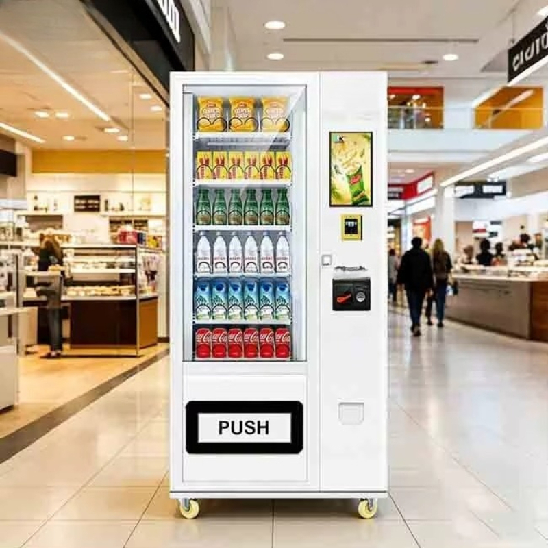 Commercial Vending Machine - Intelligenter Verkaufsautomat für Snacks und Getränke