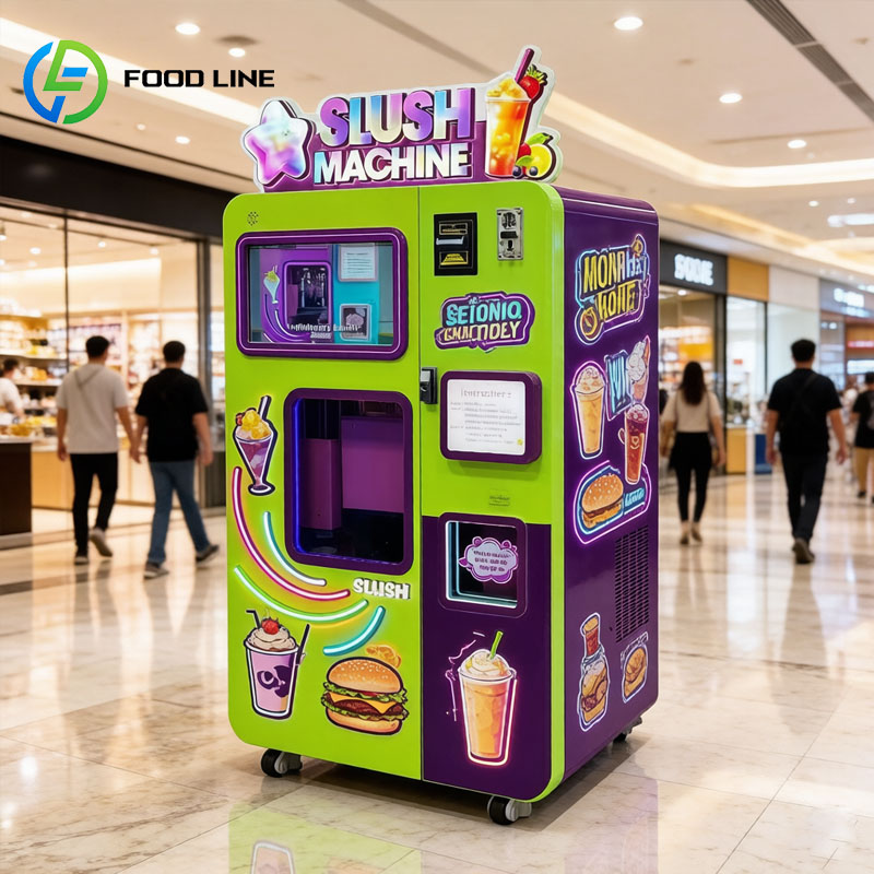 Slush-Eismaschine Verkaufsauto – Slushie Machine Vending Bewertung und Preis