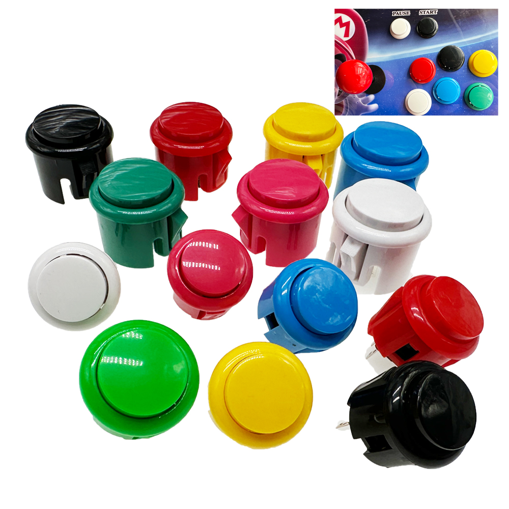 12 Stück Sanwa-Kopie-Tasten 30 – Arcade Wangan Midnight Bewertung und Preis