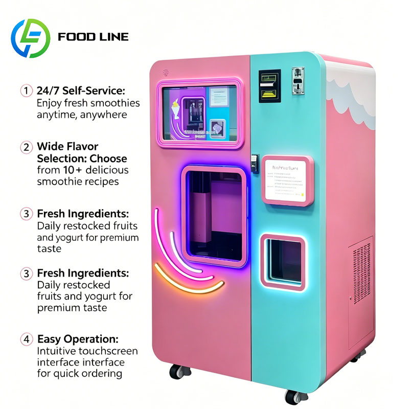 Intelligenter Slushy-Verkaufsa – Slushie Machine Vending Bewertung und Preis