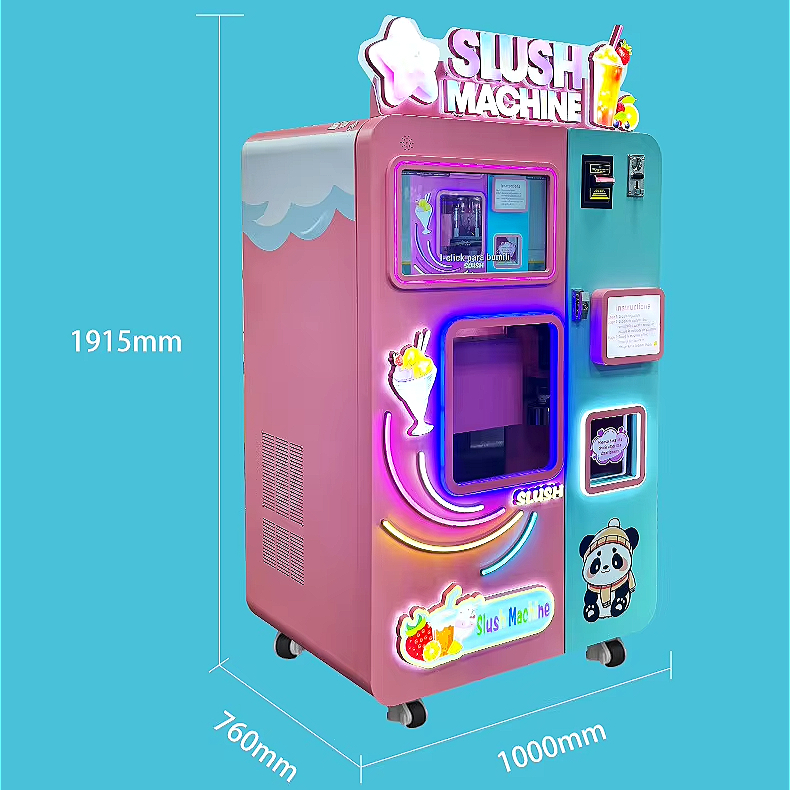 Intelligenter Slushy-Verkaufsa – Slushie Machine Vending Bewertung und Preis