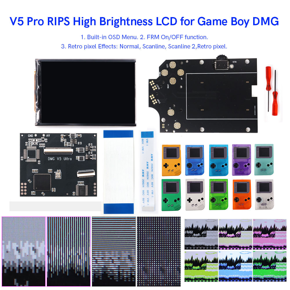 HISPEEDIDO Für GB Dmg V5 Pro 3 – Lcd Screen Arcade Bewertung und Preis
