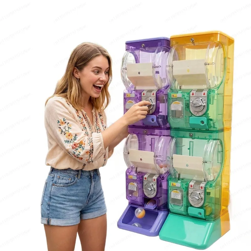 Transparente weiße zweistufige – Arcade Vending & Laundry Bewertung und Preis