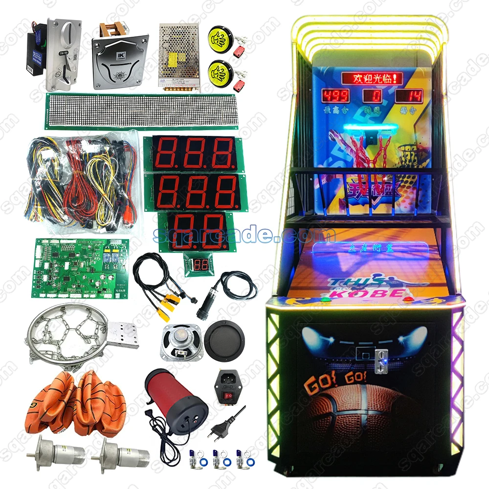 Münzbetriebene Basketball-Arca – Lcd Screen Arcade Bewertung und Preis