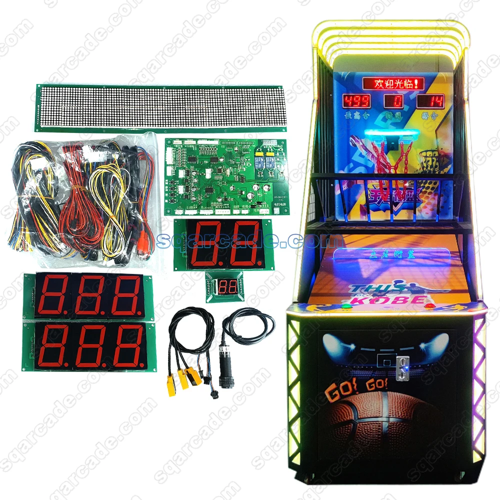 Münzbetriebene Basketball-Arca – Lcd Screen Arcade Bewertung und Preis