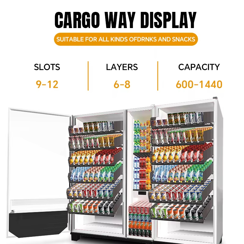 Automatischer Kaltgetränke-Ver – Commercial Vending Machine Bewertung und Preis