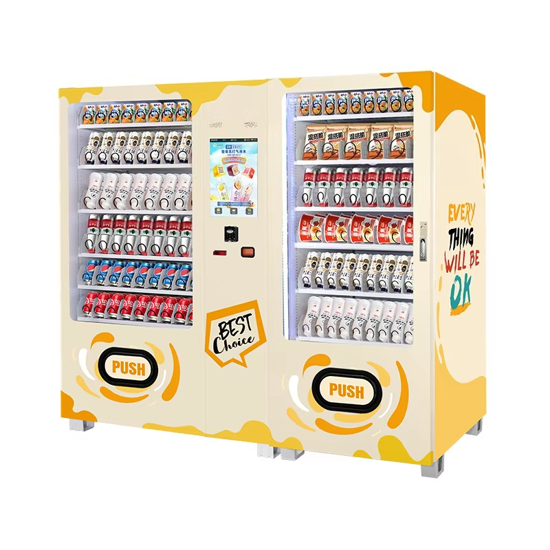 Automatischer Kaltgetränke-Ver – Commercial Vending Machine Bewertung und Preis