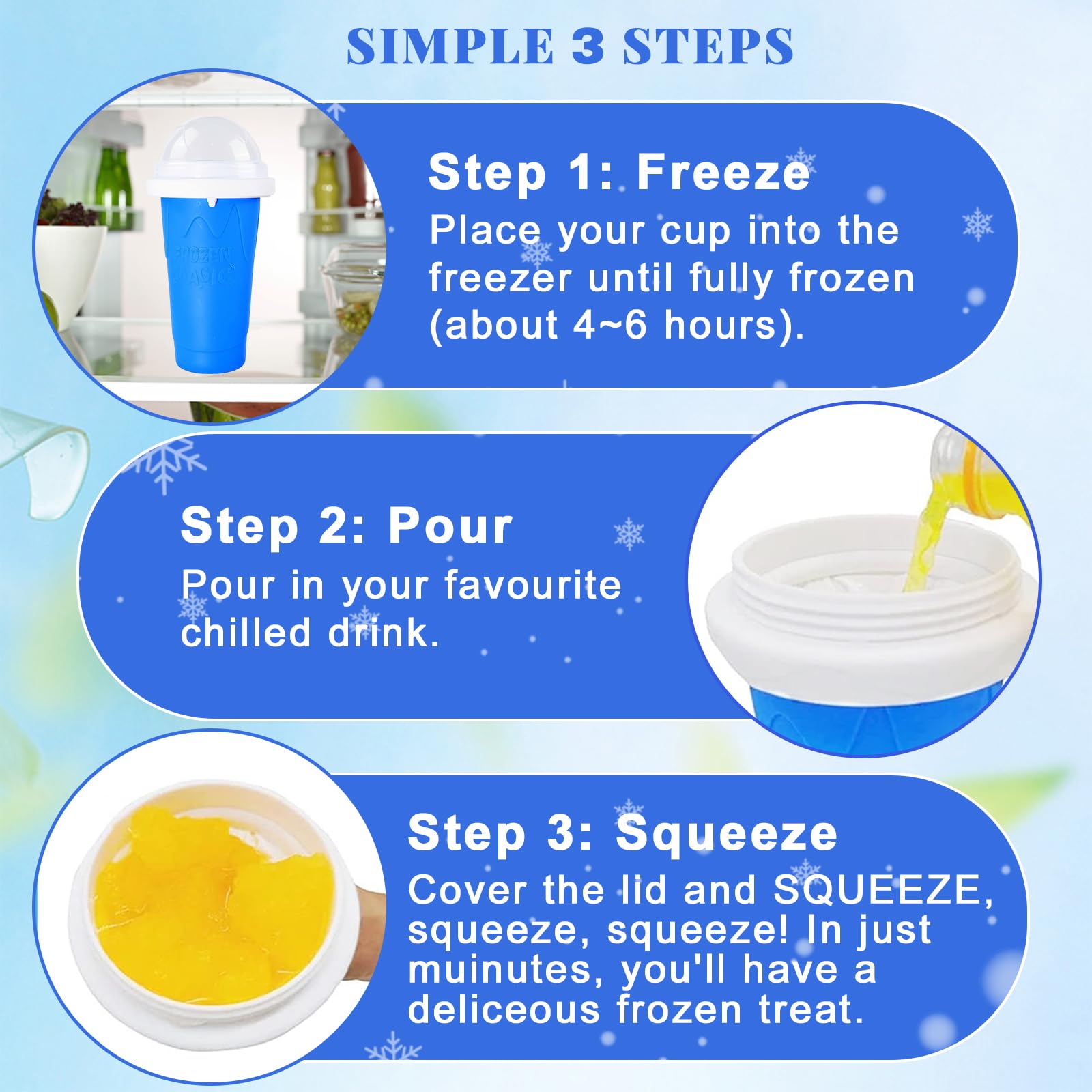 Slushie Cup DIY Magic Slushy M – Slushie Machine Vending Bewertung und Preis