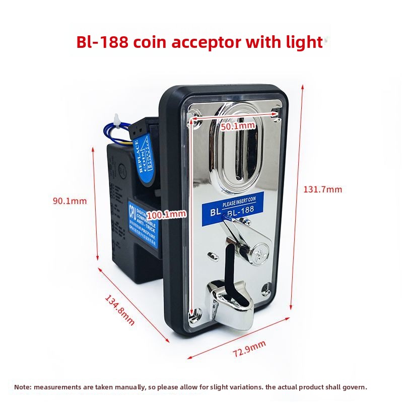 BL188 Münzprüfer mit Licht und – Coin Acceptor Selector Bewertung und Preis
