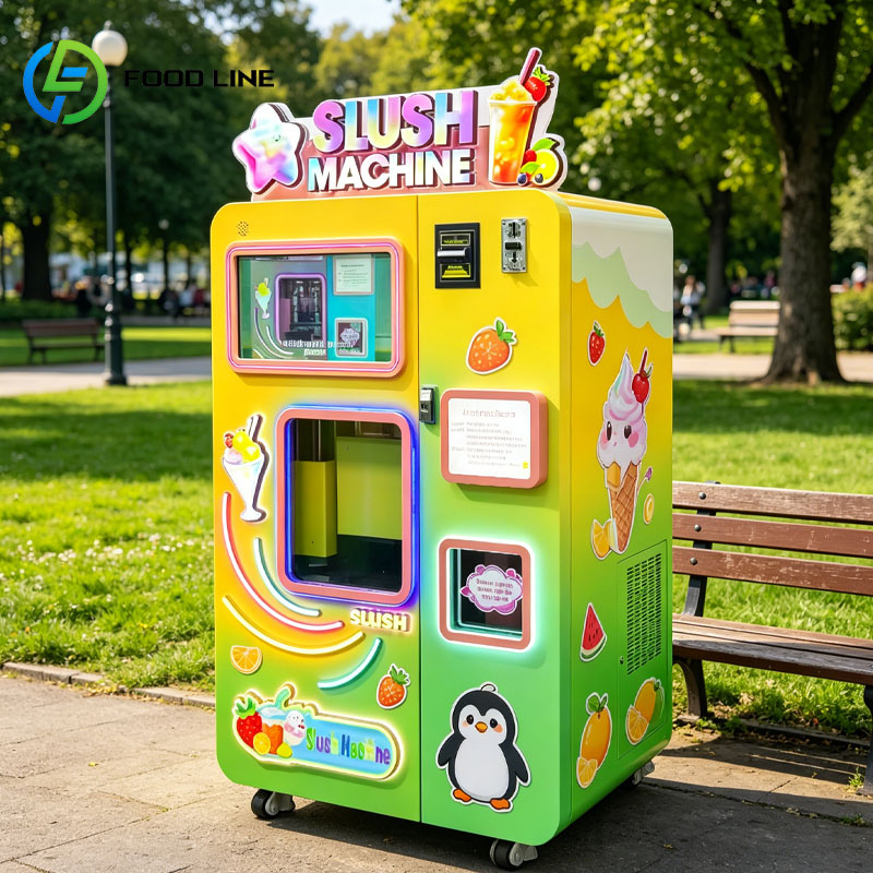 Slushy-Verkaufsautomat: Automa – Slushie Machine Vending Bewertung und Preis