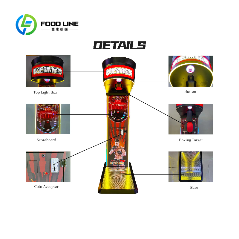 Maßgeschneiderte Münzbetrieben – Boxing Machine Arcade Bewertung und Preis