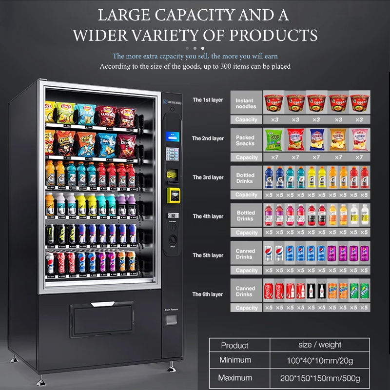 Snack- und Getränkeautomat Aut – Commercial Vending Machine Bewertung und Preis